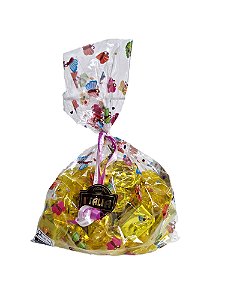 SAQUINHO C/ 12 BOMBONS BRANCO 129 G