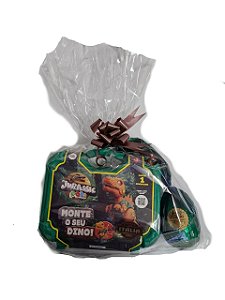 Maleta Dinossauro para montar com ovo 180 g