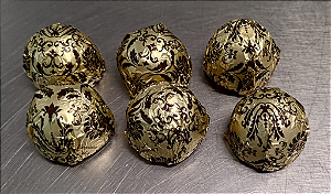 1 Bombom Truffado Recheio ao Leite Embrulhado - Unidade
