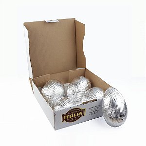 Caixa com 8 Cascas para ovos de 450 g Ao Leite - Peso aprox. 1.040 g