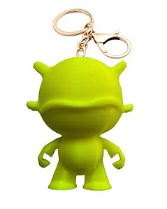 Chaveiro AstroHunny Bag Charm – 7,5 cm - Amarelo neon