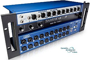 Mesa de som Digital Soundcraft Ui 24 r