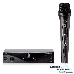 Microfone Sem Fio Vocal Banda A PW-45 VSET - AKG - 530-560 Mhz