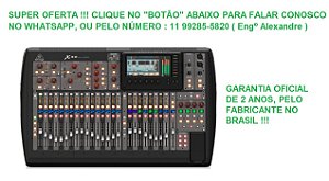 Mesa de som Digital Behringer X32 Full - 16 Auxiliares - Gravação Multipista