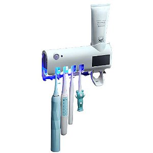Dispenser Aplicador de Creme Dental com Sensor de Presença e Luz UV - 82187