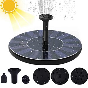 Fonte Solar Flutuante Chafariz Para Lagos Piscinas Aquários - 82909
