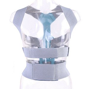 Colete Corretor Postural Coluna Lombar Forte Anatômico Ajustável Tamanho G - 83568-1