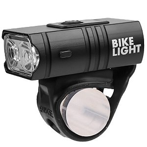 Farol para Bicicleta Lanterna com 3 Modos USB Recarregavel - 84095