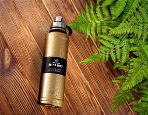 Garrafa Travel Dourada 950ml Aço 304 com Infusor - 82156