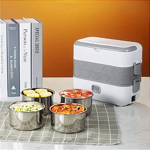 Marmita Elétrica Marmiteira 200w Aquecimento Bivolt 2 Litros