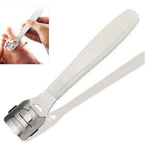 Raspador de Pele Removedor de Calos Tira Rachadura Branco