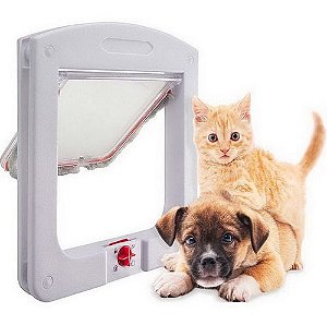 Porta Para Gatos Cães Portinha Pet Tamanho M 20cm X 22cm