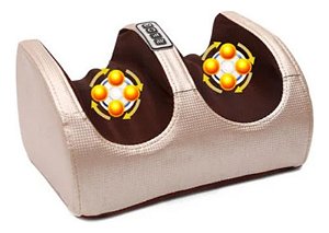 Massageador De Pés Pernas Elétrico Shiatsu Bivolt  Cinza - 82875