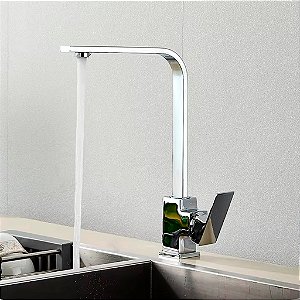 Torneira Gourmet Monocomando Misturador Quente/Frio Prata - 83229
