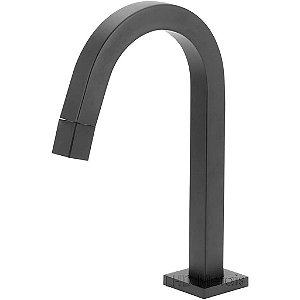 Torneira Para Bancada de Banheiro Preto Fosco - 81561