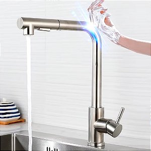 Torneira Cozinha de Bancada Gourmet Flexível Com Monocomando - 82582