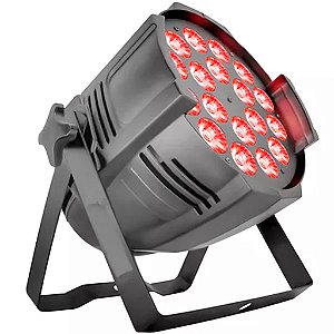 Strobo Par Led Slim 18 LEDs 300w Rgbw Dj Festas Dmx - 80904