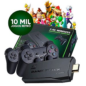 Videogame Stick 64GB 4K Lite 2 Controles Sem Fio 10.000 Jogos - 82177
