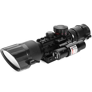 Luneta Mira M9 3-10x42 Rifle Scope Laser Profissional - 80568