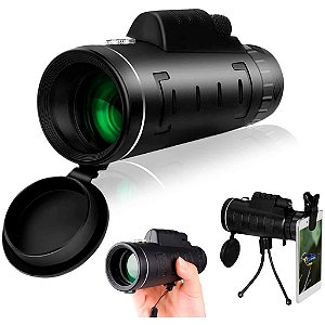 Monoscópio Portátil Monocular Mini Telescópio C/ Tripé 40x60 - 82607