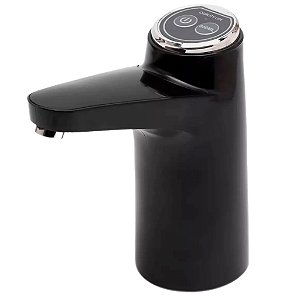 Bomba Elétrica Recarregável USB P/ Galão De Água Cor Preto - 82419