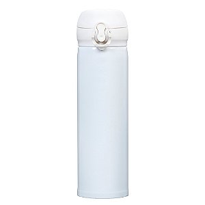 Garrafa Térmica 450ml C/ Trava Na Tampa Cor Branca - 82199