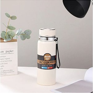 Garrafa Térmica 800ml C/ Infusor E Alça Para Transporte Cor Branco - 82203
