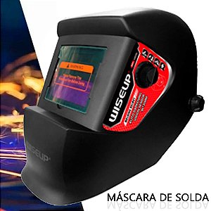 Mascara Solda Com Lente Escurecimento Automático Wiseup - 83210