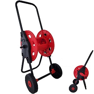 Enrolador de Mangueira Com Rodinhas Até 30m 1/2 WiseUP - 83239
