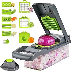 Cortador Fatiador multifuncional de Frutas e Legumes - 81283