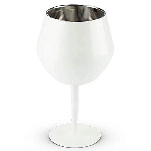 Copo Taça Térmico Inox 410ml Gin Vinho Drink Suco Branco - 81355
