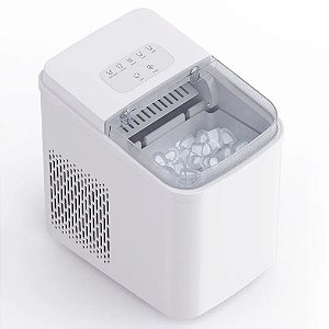 Máquina De Gelo Ice Portátil Compact 110v 12kg P/dia Fácil Branca - 81282