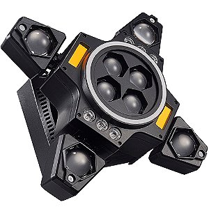 Moving Head 100w Beam Flash Light DMX512 6 em 1 - 66000
