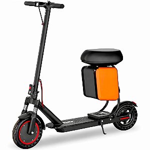 Patinete Elétrico 350w até 30Km/h Amortecedor Dianteiro e Assento - 82004