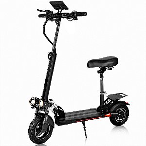PATINETE ELETRICO DOBRÁVEL COM BANCO 500W 32Km/h - 81980