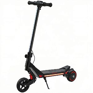 Patinete Elétrico Infantil 200W Com Suspensão 6,5 Dobrável Preto - 82924