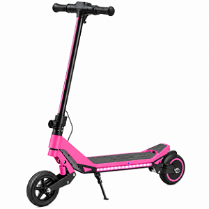 Patinete Elétrico Infantil 200W Com Suspensão 6,5 Dobrável Rosa - 82924