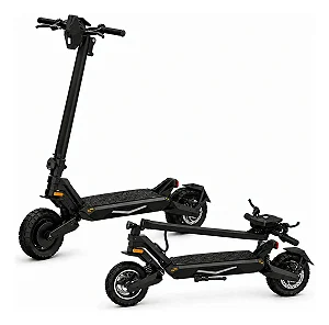 PATINETE ELÉTRICO COM AMORTECEDOR OFF-ROAD 800W PRETO - 82049