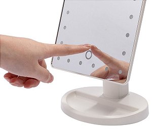 Espelho para Camarim e Maquiagem Com Led - Branco - 82463