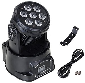 Mini Moving Head - Canhão de Luz - 84W - 82044