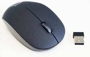 Mouse Sem Fio 2.4Ghz Wireless - Preto - 82861