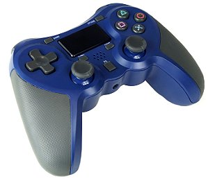 Controle De Ps4 Joystick Dualshock Analógico Sem Fio - Azul - 82556-2