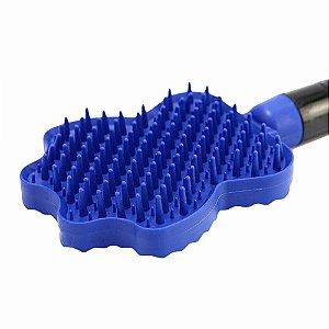 Escova Massageadora de Silicone Para Pets - Remove Pelos - 82776