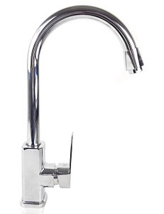 Torneira Água Quente e Frio de Luxo de Bancada Mono comando  - Prata - 83072