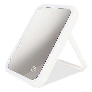 Espelho Led Maquiagem Camarim Design Makeup Mesa - Branco - 83045