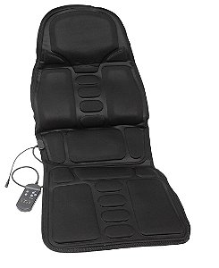 Capa Massageadora para Assento de Carro - Preto - 82690