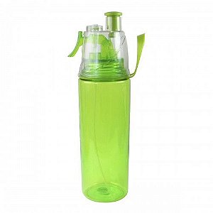 Squeeze de Água com Pulverizador de 600ml - Verde - 82944