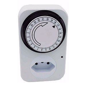 Tomada Timer Analógico Temporizador 24 Horas Bivolt - 83034