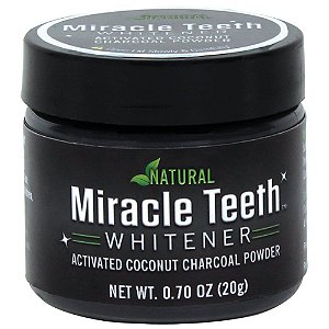Carvão em Pó Branqueador de Dentes 100% Natural - 82769