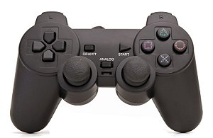 Controle com Fio para Playstation 2 com Vibração